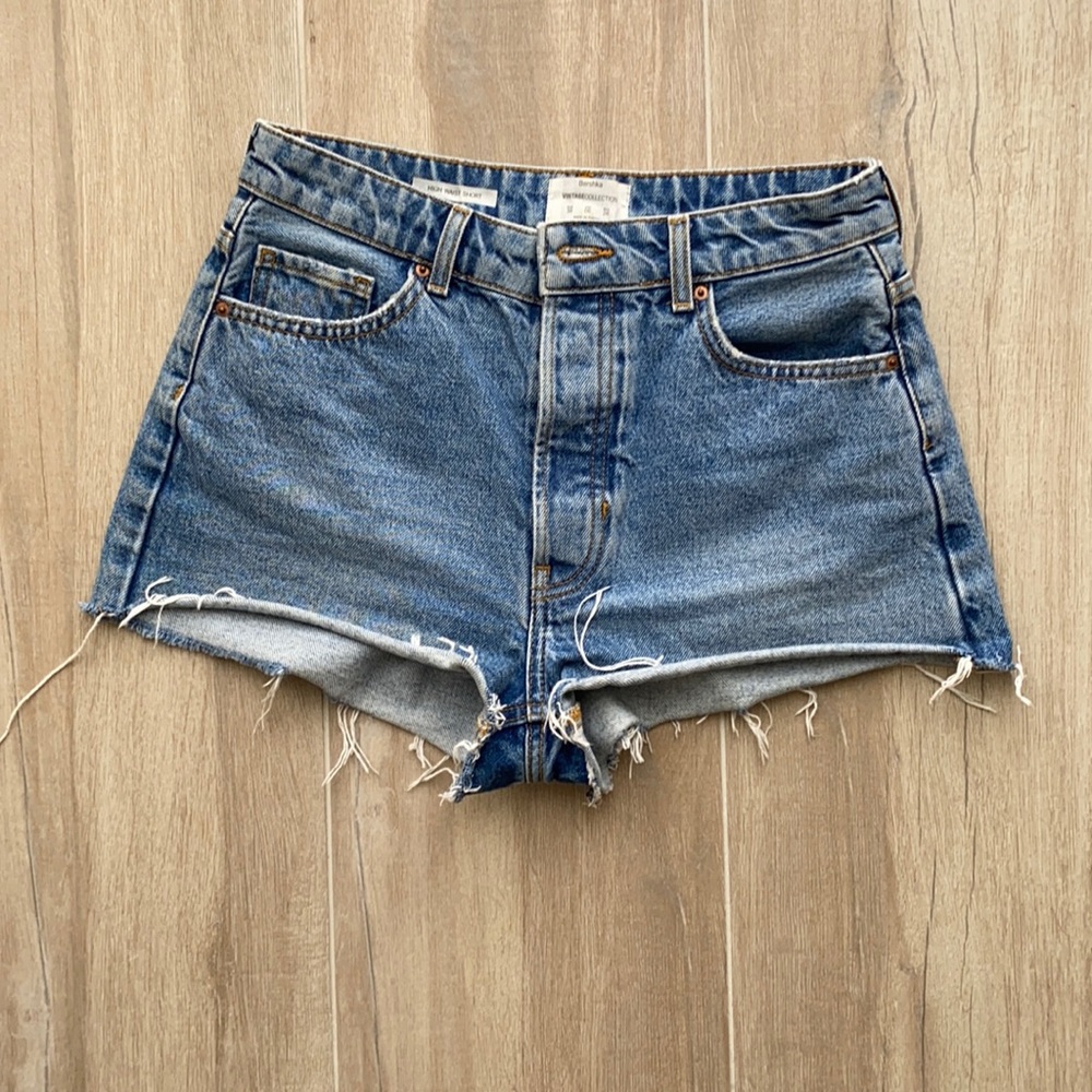 Bershka denim shorts